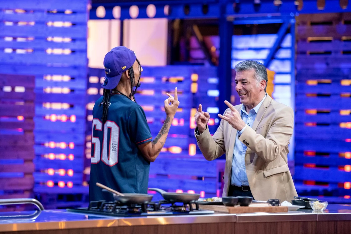 Juratul MasterChef Joseph Hadad, în acțiunefoto: PRO TV