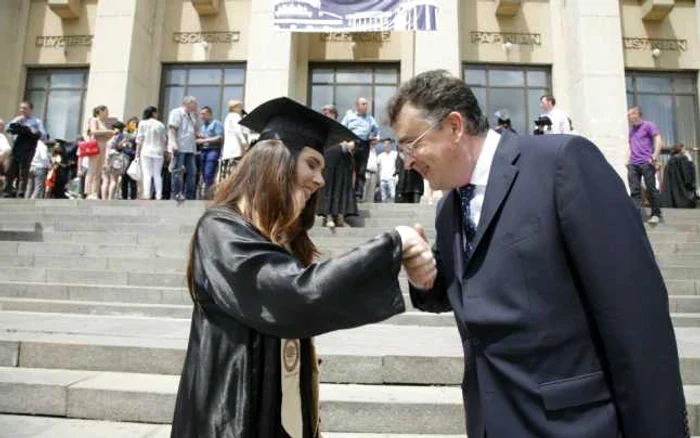 Mădălina Oprişan şi tatăl ei, Marian Oprişan FOTO: Facebook