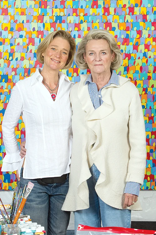 Delphine şi mama ei, baroneasa Sybille