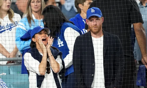 Harry & Meghan la un meci Dodgers, Profimedia (1) jpg