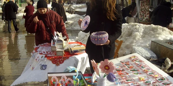 Origami 3D la Târgul Mărţişorului