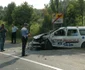 Accident mortal la Scorţeni. Opt persoane au ajuns în spital FOTO Andrei Grecu (ISU Bacau)