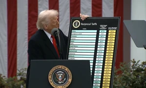 donald trump tarife/ FOTO: X/@PopBase