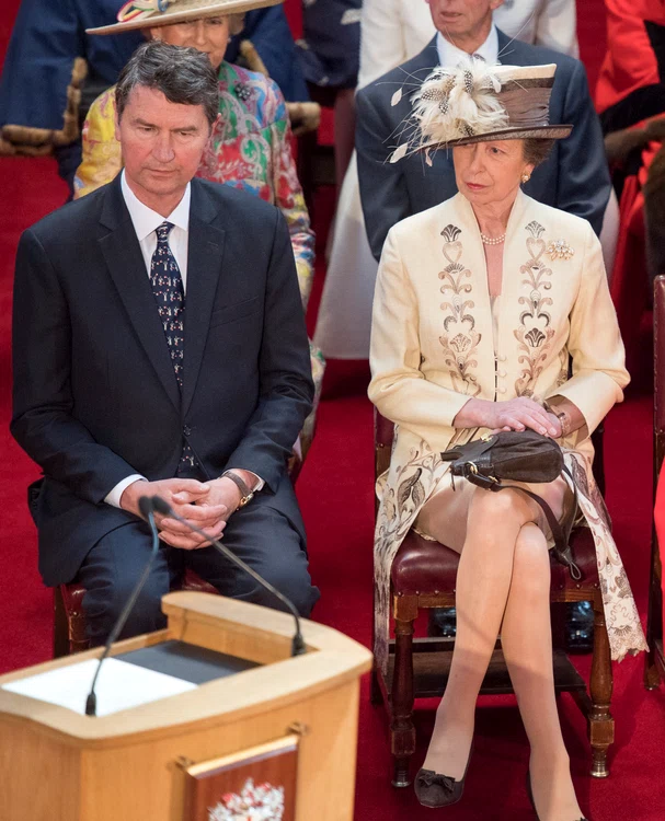 Anne, cu soţul ei,Timothy Laurence foto: Getty