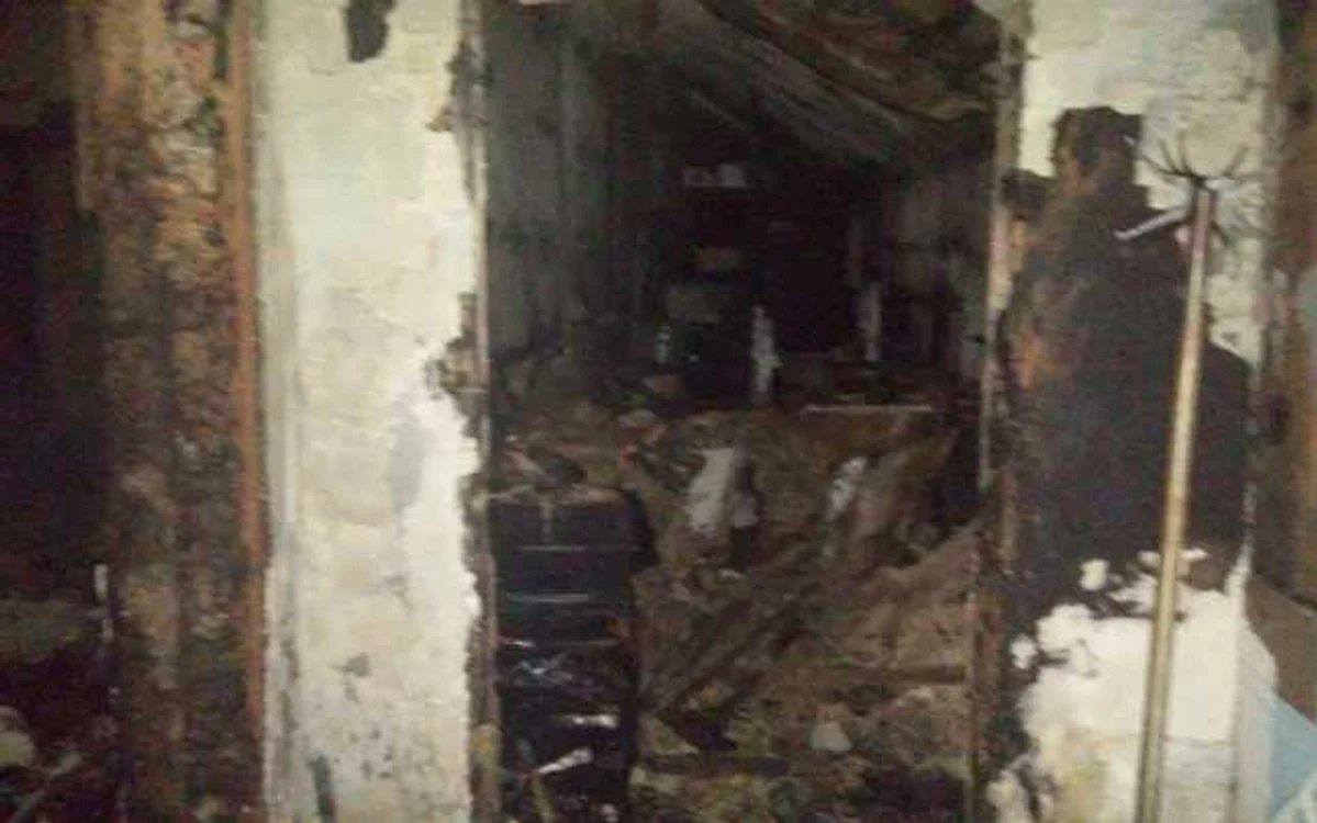 Experţii au stabilit cauzele prealabile ale incendiului de la Trinca, Edinet FOTO: DSE