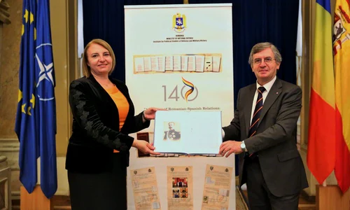140 de ani de relații româno spaniole, celebrați la Palatul Cercului Militar Național jpeg