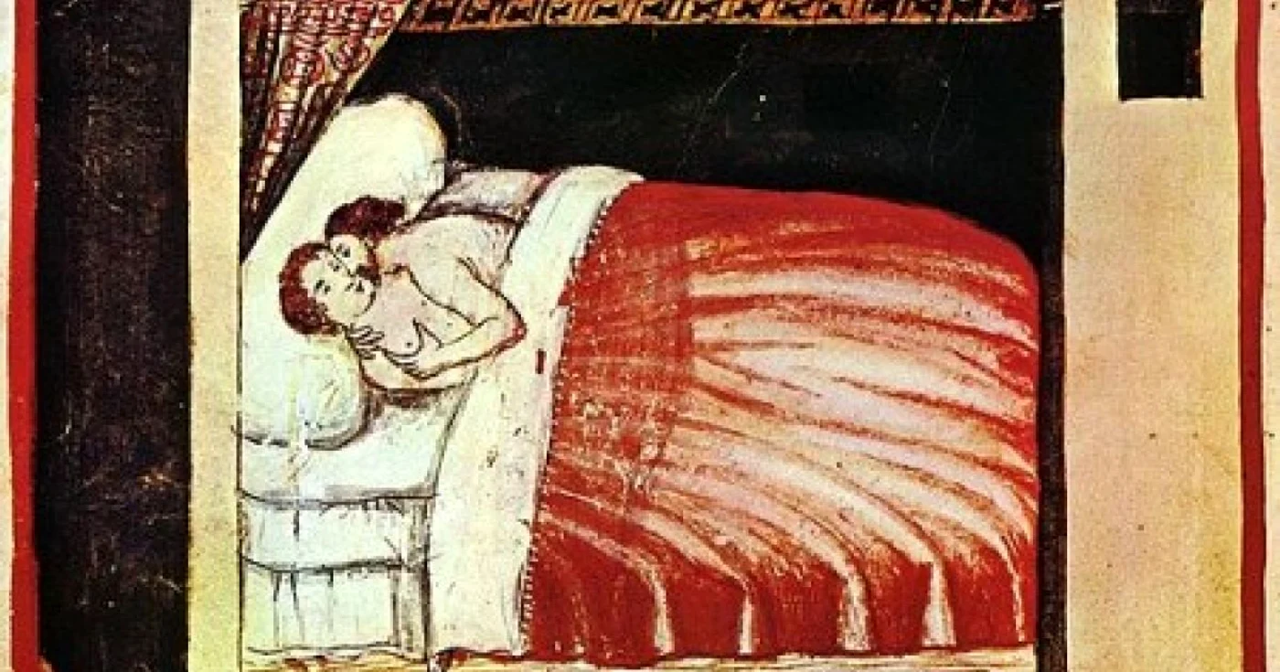 Miniatura despre sexualitatea in Evul Mediu