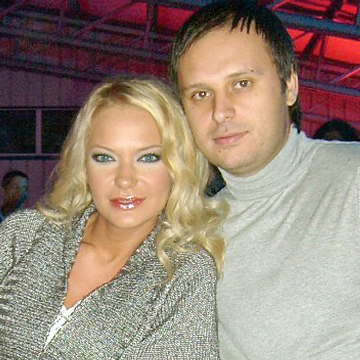 Andreea  Antonescu  şi soţul ei,  Traian Spak