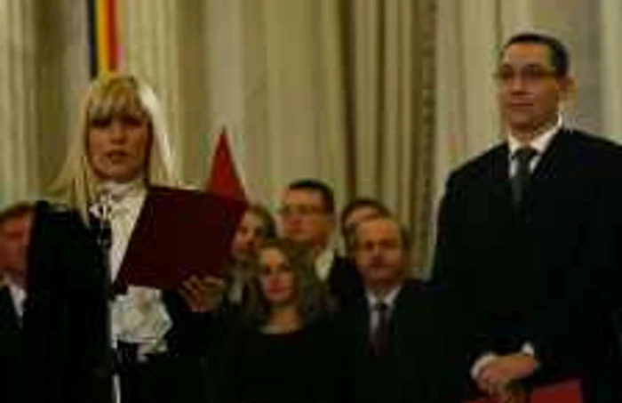 Elena Udrea şi premierul Victor Ponta  FOTO Arhivă Adevărul