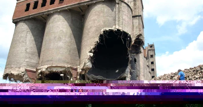 Fosta platformă a combinatului siderurgic. Foto: Daniel Guță