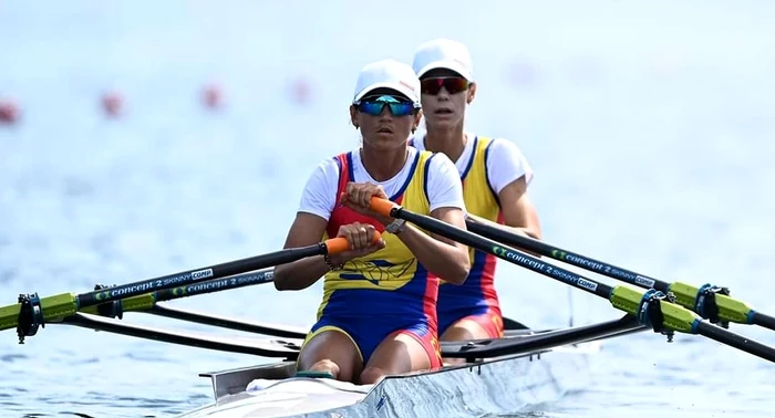 Ionela Cozmiuc și Geanina van Groningen au tras tare la Jocurile Olimpice. Foto COSR 