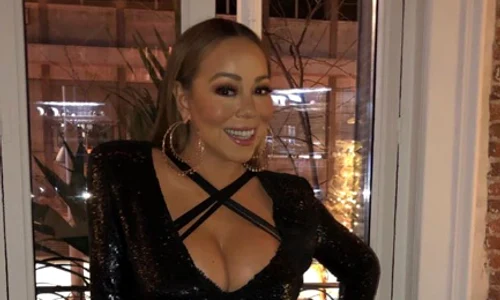 Aşa a venit îmbrăcată la petrecere diva supranumită "Regina Crăciunului" png