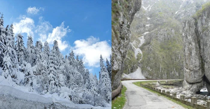 Drumul din valea Sohodului este unul de o frumusețe rară