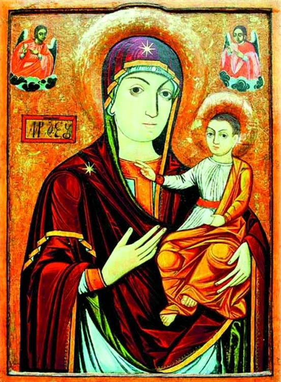 Icoana Adormirea Maicii Domnului de la Mânăstirea Nicula