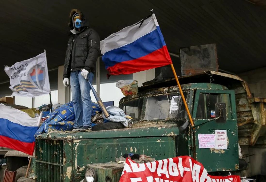 Militanţii pro-ruşi luptă pentru ruperea Doneţk-ului de Ucraina. (Foto: Reuters)