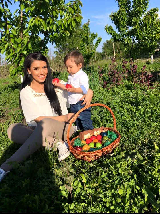 Andreea şi David au petrecut primul lor Paşte împreună