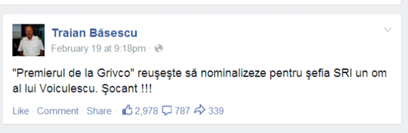 basescu facebook