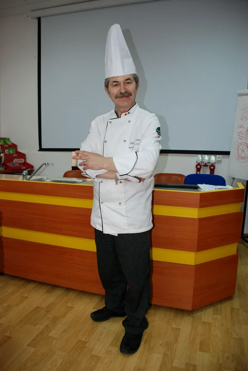 Petrişor Tănase, maestru în arta culinară, foto Ciprian Dragomir