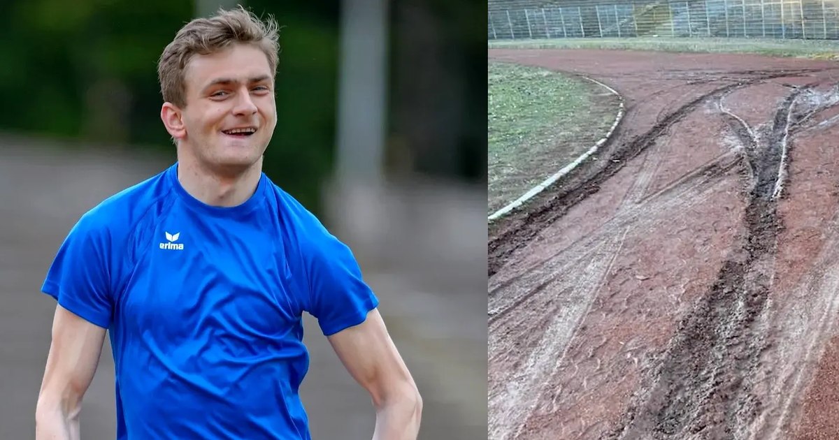Campion paralimpic se antrenează pe uliță din lipsă de pistă de atletism