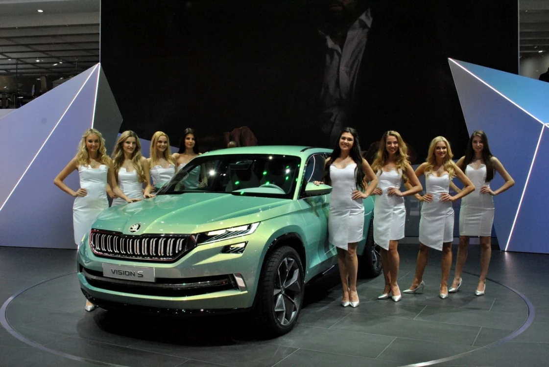 Skoda VisionS, Geneva 2016. Foto: Răzvan Scăeşteanu