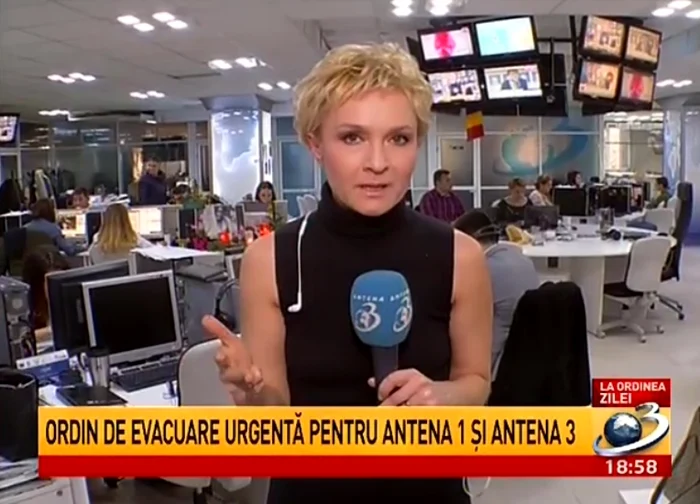 Dana Grecu crede că oamenii vor ieşi în stradă pentru a protesta faţă de evacuarea Antenei 3captură Antena 3