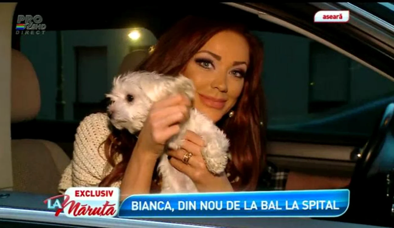 Bianca a ajuns din nou la spital