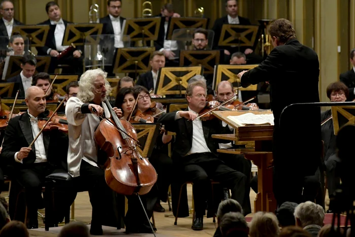 Mischa Maisky, în concert la Ateneul Român, alături de Orchestra Filarmonicii "George Enescu", condusă de Christian Badea