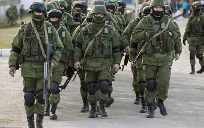 Trupele ruseşti sunt pregătite pentru un eventual conflict armat Foto: Adevărul