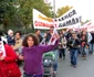 Protest la Constanţa împotriva exploatărilor Roşia Montana şi Chevron