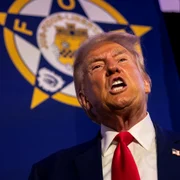 Donald Trump, discurs în fața Ordinului Fraternității Poliției din Charlotte FOTO PROFIMEDIA