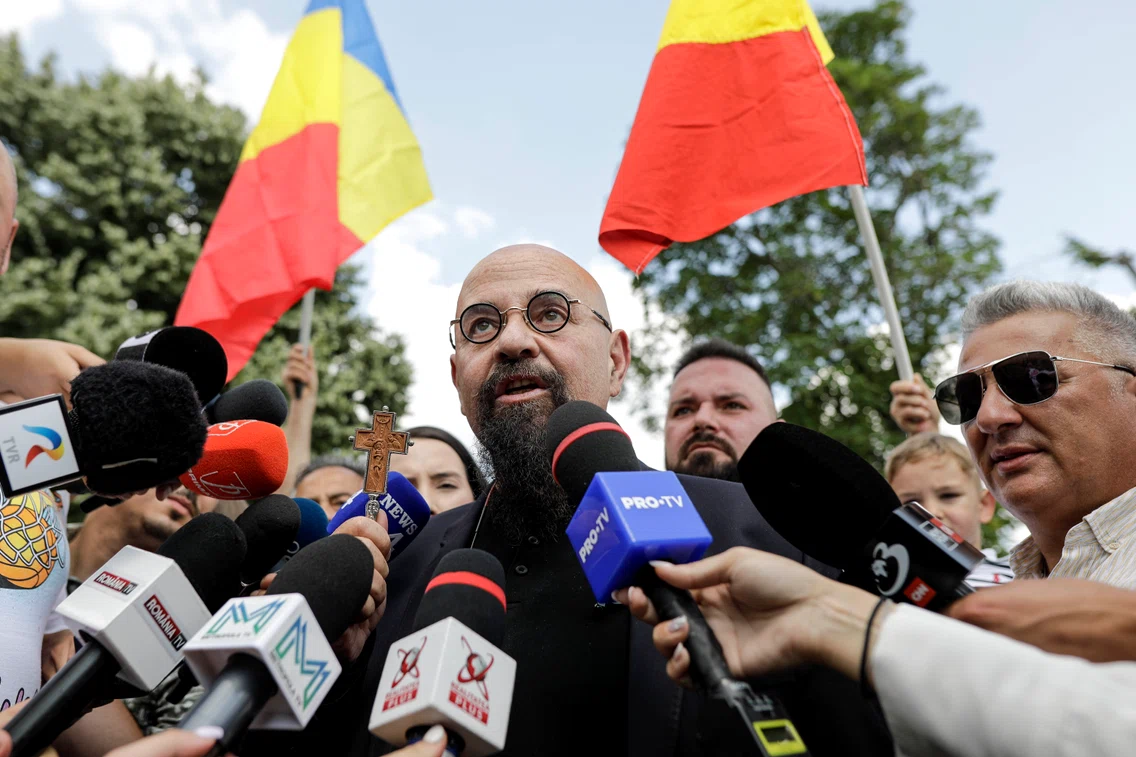 Cristian Popescu Piedone este eliberat din Penitenciarul Jilava, Ilfov. FOTO Inquam Photos / George Călin