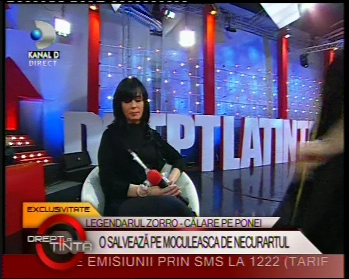 Cristi Marin, Zorro pentru Mariana Moculescu FOTO: Kanal D