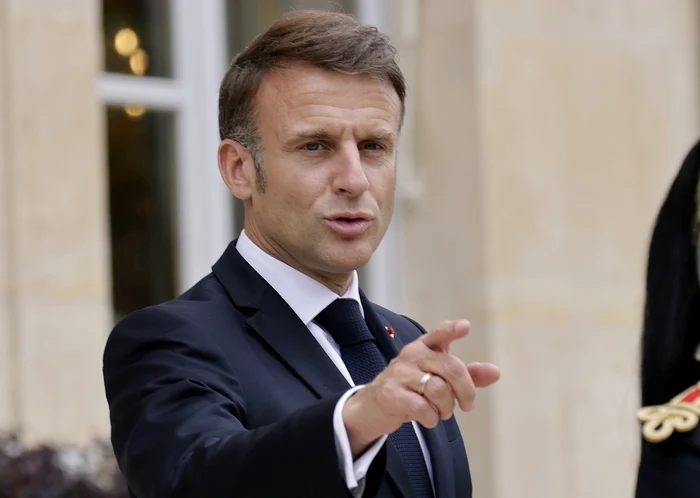 Emmanuel Macron. FOTO EPA EFE
