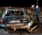 Accident auto Timisoara numar blurat