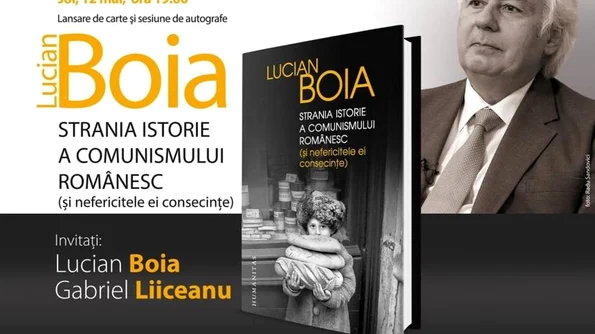 Lucian Boia şi Gabriel Liiceanu despre „Strania istorie a comunismului românesc şi nefericitele ei consecinţe“ jpeg