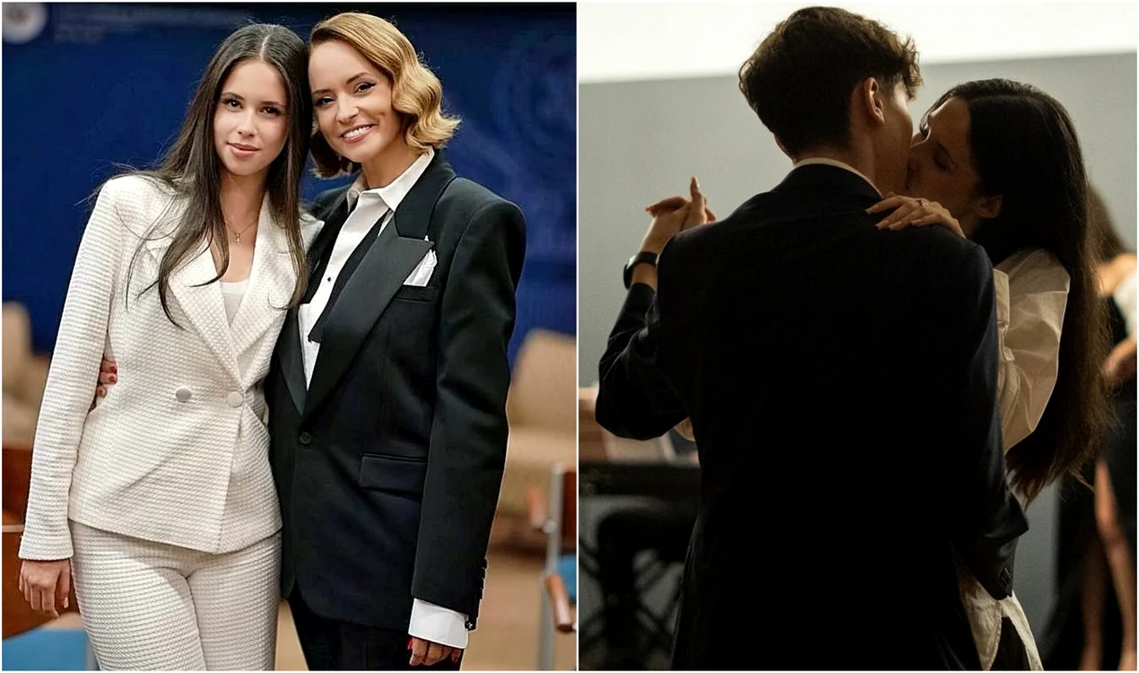 Ana Violeta Bănică, fiica prezentatoarei Andreea Marin, cu iubitul ei   Instagram jpg