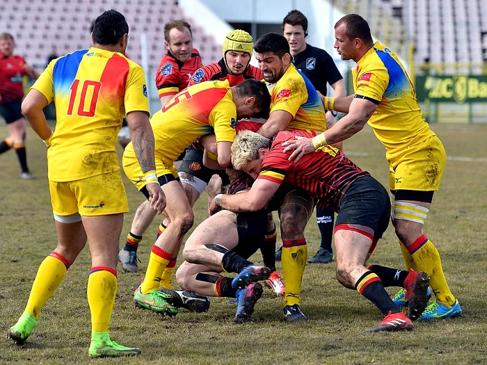 
    Echipa de rugby a României n-a pierdut niciodată în fața BelgieiFoto: sportpictures.eu  