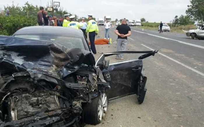Accidentul a avut lor pe E85