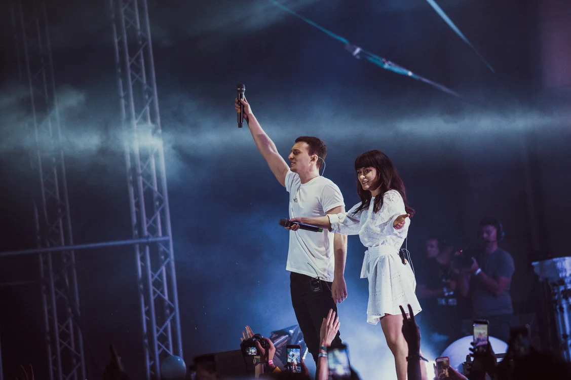 Irina Rimes a cântat alături de artist la marele concert