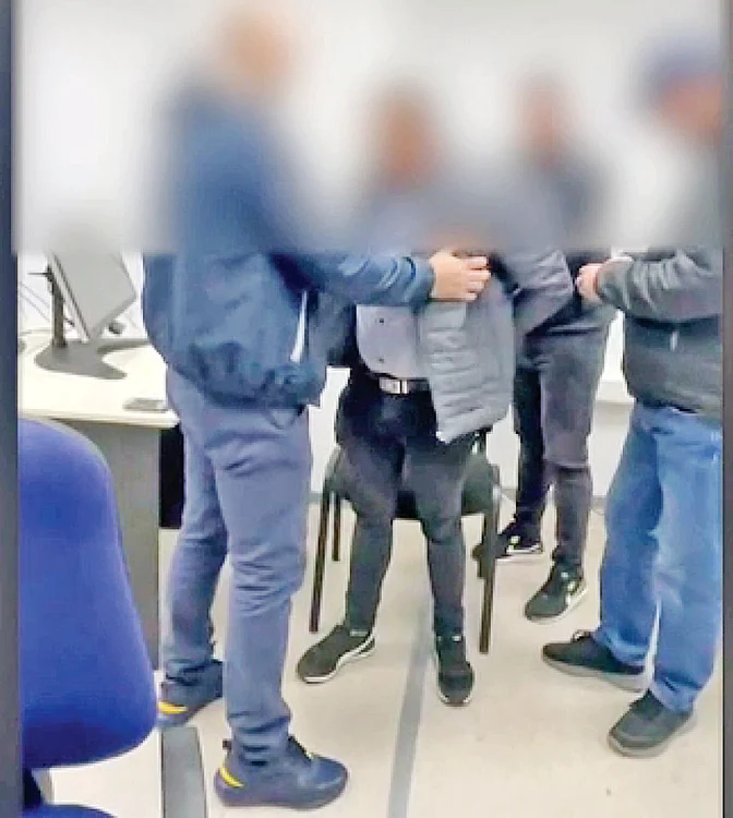 La începutul acestui an un  cadidat a fost prins în flagrant