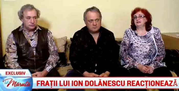 Frații lui Ion Dolănescu nu cred că ar mai avea un nepot din partea fratelui lor
