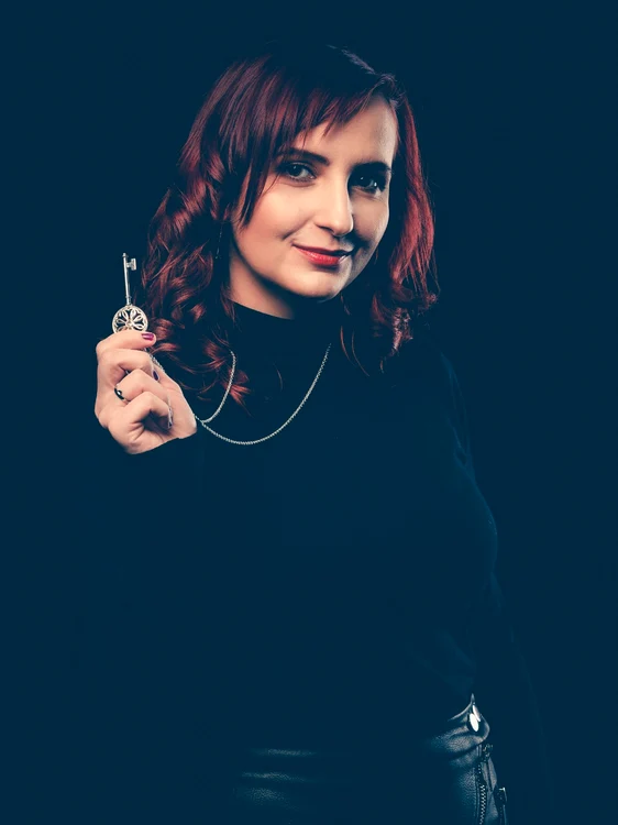 Regizoarea Laura Ducu. FOTO: Cristian Bajora