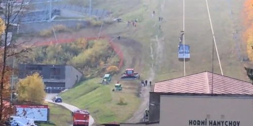 telecabina prabusita in Cehia foto captura video