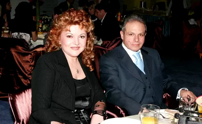 Maria Cârneci alături de soțul ei