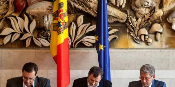 Filat Ghimpu Lupu au semnat acordul pentru integrare europeanea AIE 3