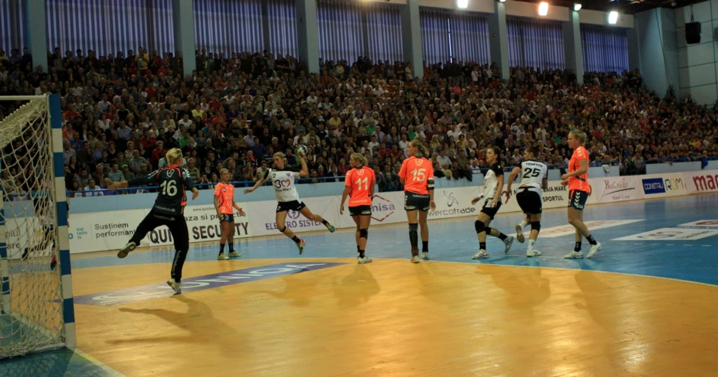 HCM Baia Mare a trecut în finală de Team Tvis Holstebro cu scorul de 36-23 Foto: Adevărul