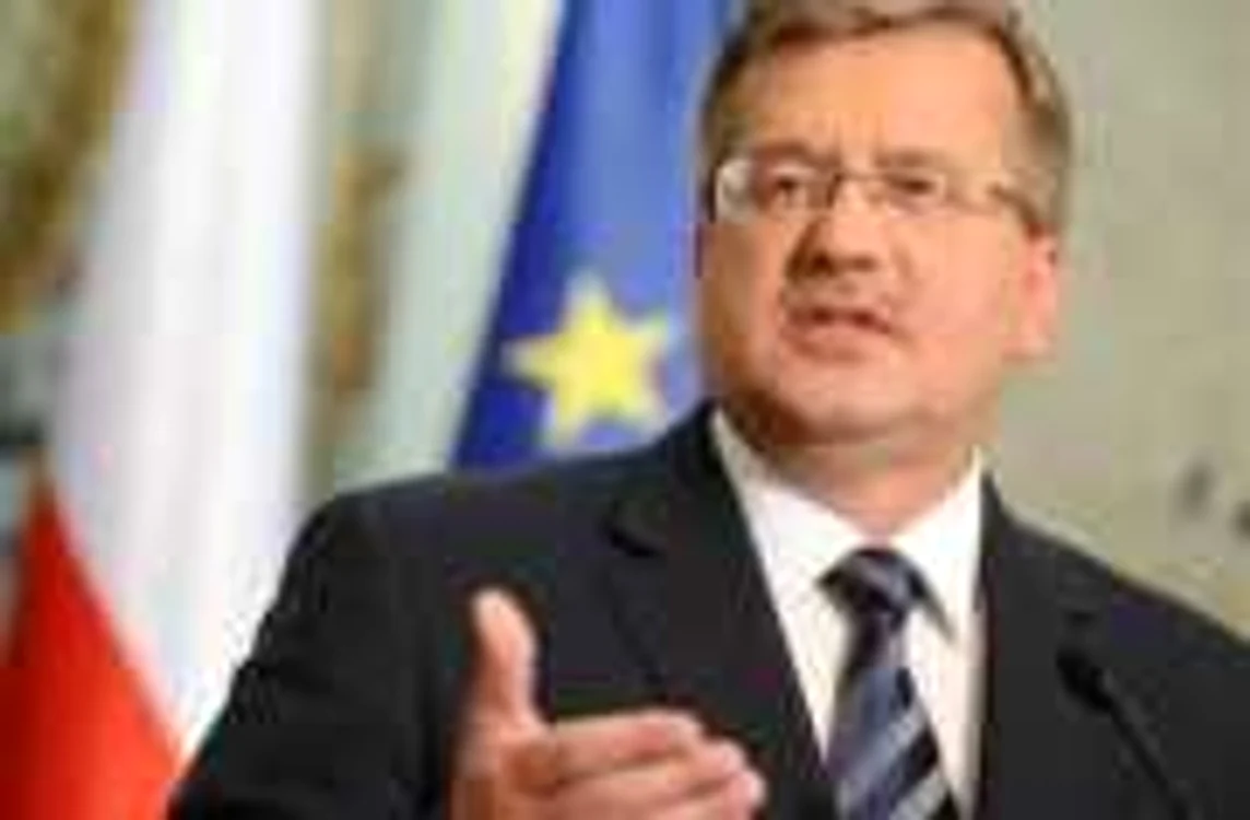 Preşedintele Poloniei, Bronislaw Komorowski