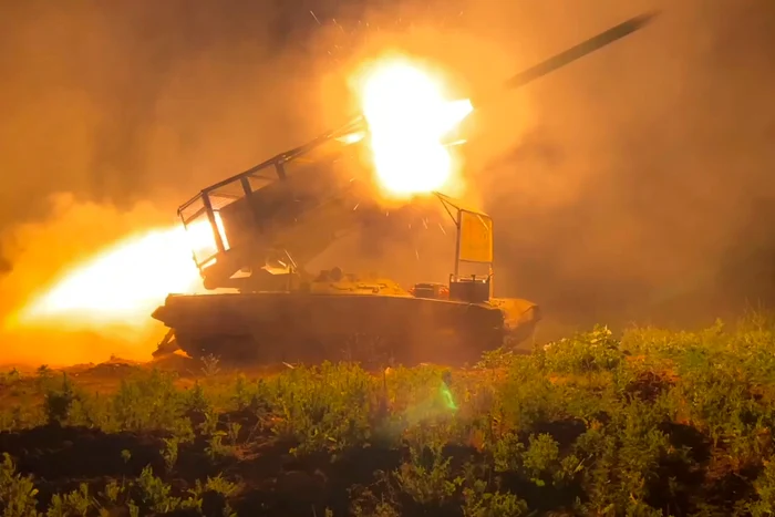 Echipament rusesc pe frontul din regiunea Kursk. FOTO PROFIMEDIA