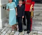 Kate Middleton și Prințul William cu copiii George, Charlotte și Louis 