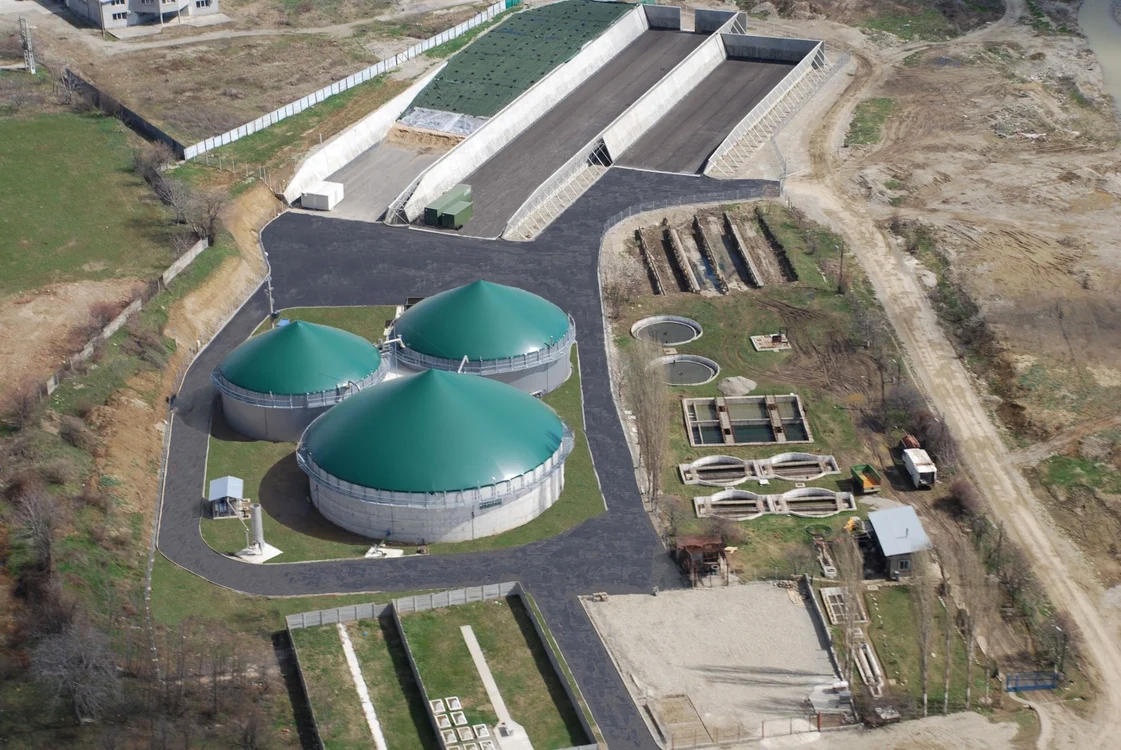 Centrală de producere a biogazului. Foto: Arhiva Adevărul